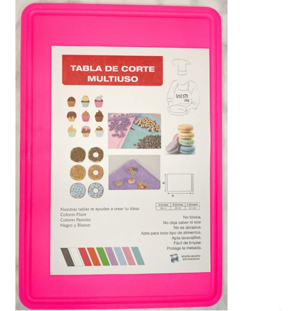 Tabla Para Picar 20 X 30 Cm De Corte Reforzada Polipropileno