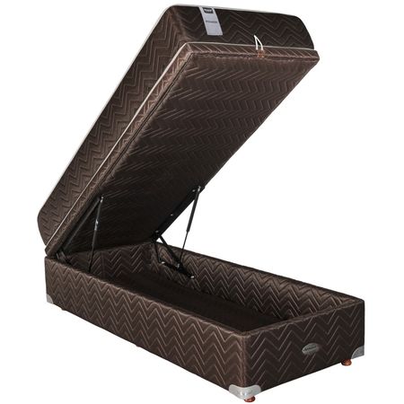 Sommier Baulera Roomy y Colchón Resortes Pocket Springwall Power 080x190 - 1 Plaza