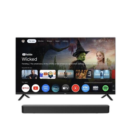 Combo Smart TV BGH 43" FHD LED Android + Barra Philips 60W Bluetooth