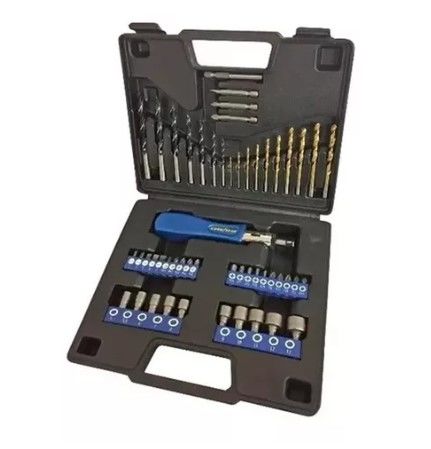 Kit Set Mechas Y Puntas Good Year Maletin 52 Piezas ( GY-DK-5004)