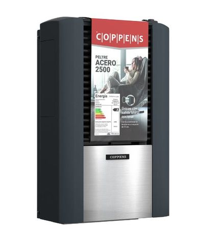 Calefactor Peltre acero 2500c Mgas Tbu Der C25udpam Coppens