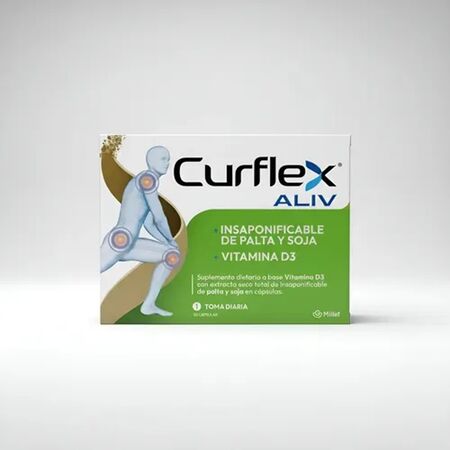 Curflex Aliv Suplemento Dietario Palta y Soja 30 Capsulas