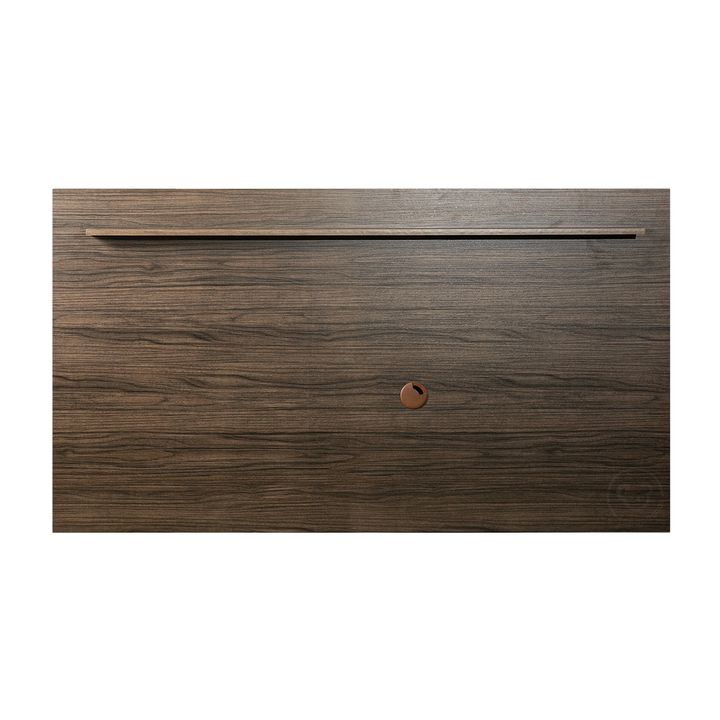 Panel Flotante para TV Reforzado Nogal Maximo Milan - Vista 1
