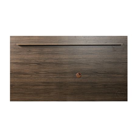 Panel Flotante para TV Reforzado Nogal Maximo Milan