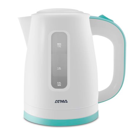 Pava Electrica Atma 1.7 Litros Corte Automatico Blanca PE0821AP