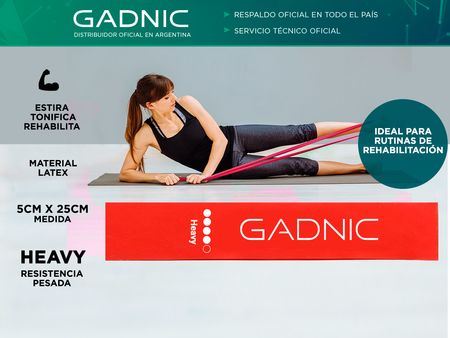 Banda De Resistencia Gadnic Latex Heavy