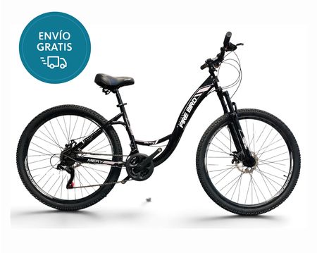 Bicicleta Fire Bird Mery _Cuadro de acero _ Negro_Freno a disco _21vel _  Rodado 27.5”