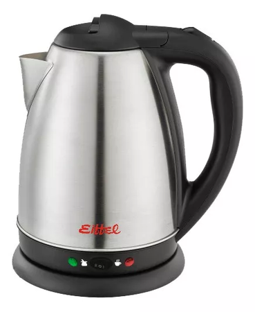 Pava Acero Inoxidable con Corte Mate y Café 1,7lts Eiffel