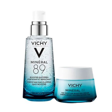 Set Hidratante Facial Mineral 89 + Crema Sin Perfume Vichy