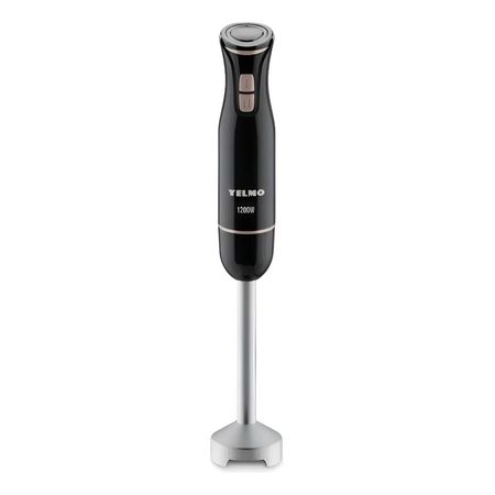 Licuadora De Mano Yelmo Lm-1550 Negro 1200w Acero Inox Negro