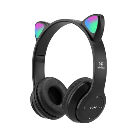 Auricular Vincha Bluetooth Cat Suono Negro