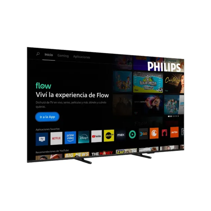 Smart Tv 65" Philips Ambilight 4K Titan 65PUD8100/77 - Vista 3