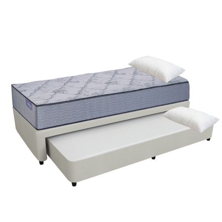 Sommier Divan Marinero 100x200 Ecocuero Crudo Inducol Onix