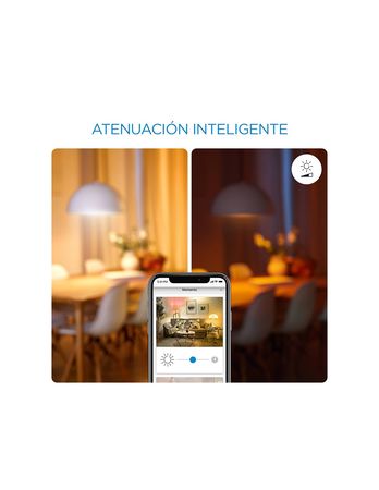 Lampara Led  inteligente Vintage Wiz Wifi Filamento Globo 929002416012)