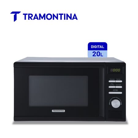 Microondas Digital Tramontina Glass Cook 20 litros MCDI