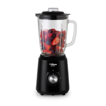 LICUADORA LILIANA GLASSLIC AL340 JARRA DE VIDRIO