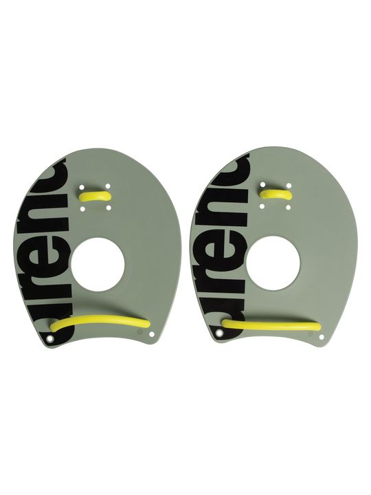 Manoplas Arena Elite II Unisex Natación Verde - Vista 3