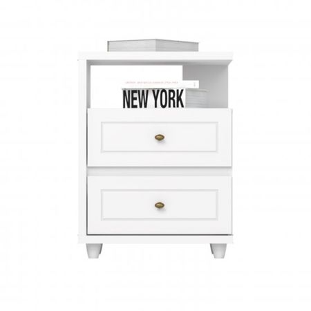Mesa De Luz Henn D21-05 Americano Blanco
