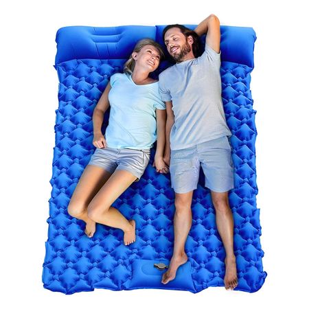 Colchoneta Doble Autoinflable Camping Ultraliviana Configurable
