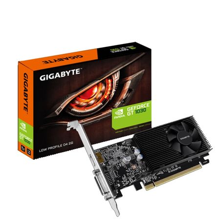 Placa de Video Gigabyte GeForce GT 1030 GDDR4 2G LP