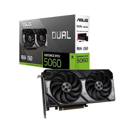 Placa de Video Asus 8GB RTX5060 Dual GDDR7