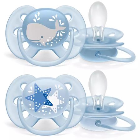Chupete Ultra Soft Deco Philips Avent 6-18M ( SCF223/03)