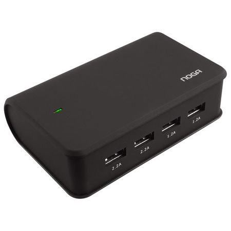 Cargador Con 4 Puertos Usb Noga (NG-660)