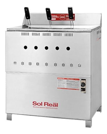 Freidora Automatica Sol Real 42 Litros Full Acero Inox Gn Acero Inoxidable