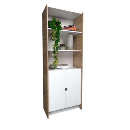 ESTANTERIA GRANDE PTA/BAJ A3036 OLMO/EVE