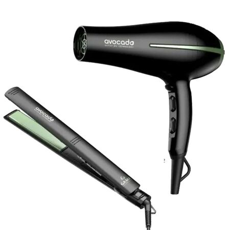 COMBO GAMA AVOCADO SECADOR + PLANCHITA