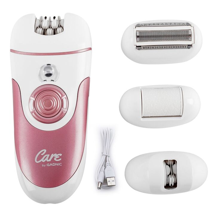 Depiladora eléctrica 4 en 1 Gadnic para mujer pierna cara inalámbrica recargable USB - Vista 1