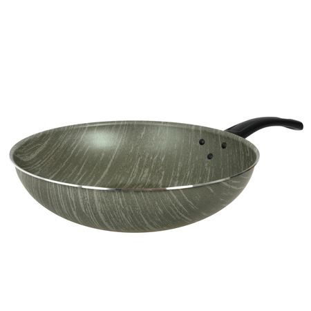 Wok Sarten Antiadherente 28 Cms Terra Aston Premium