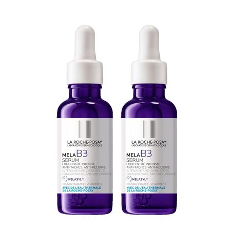 Set Mela B3 Serum La Roche Posay Manchas 30ml Dia Noche X2