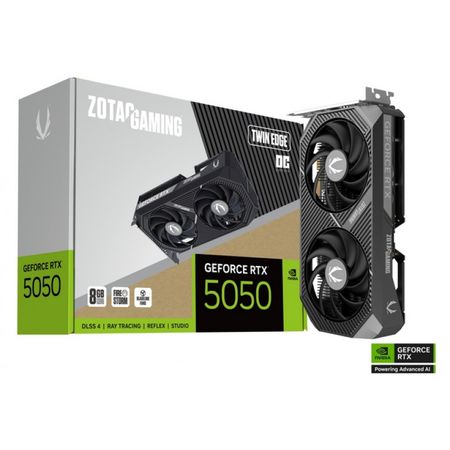 Placa de Video Zotac RTX 5050 8GB Twin Edge