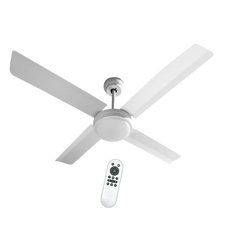 Ventilador de Techo Liliana Palas Metalicas 120cm Luz Led Control VTHB704R