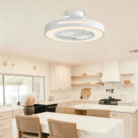 Ventilador de Techo con Luz LED OM F1120