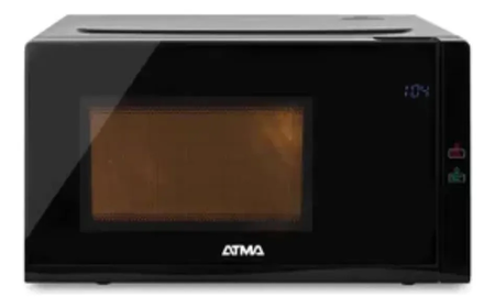 Microondas Digital Atma Con Grill 850w Negro 25 Litros WATDGB25UAN