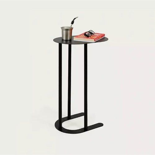 Mesa de arrime Iron DS Home 65x40x27 cm Negro - Vista 1