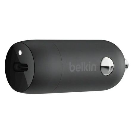Cargador Belkin 20W CAR CHARGER USB-C STANDALONE Negro