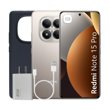 Celular Xiaomi Redmi Note 15 Pro 256gb 8gb Ram Titanium