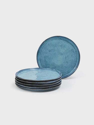 Set 6 Platos Postre Stoneware Porto Bio Avant Garde 21,5cm - Vista 1