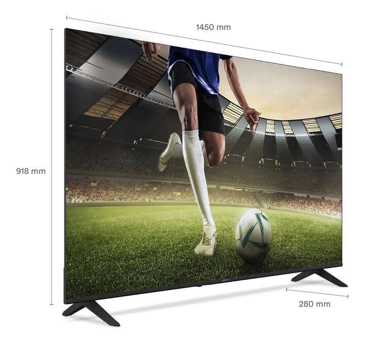 Smart Tv Noblex 65 Uhd 4k Google Dv65x8580 - Vista 4