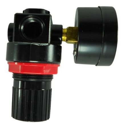 Regulador Ruhlmann para Soplete Rosca 1/4 con Reloj