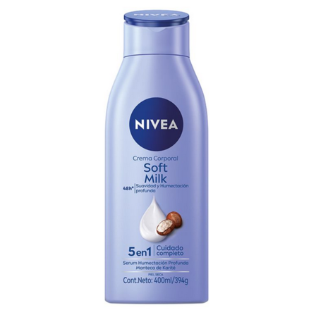 Soft Milk 5 en 1 Suavidad y Humectación Profunda Piel Seca