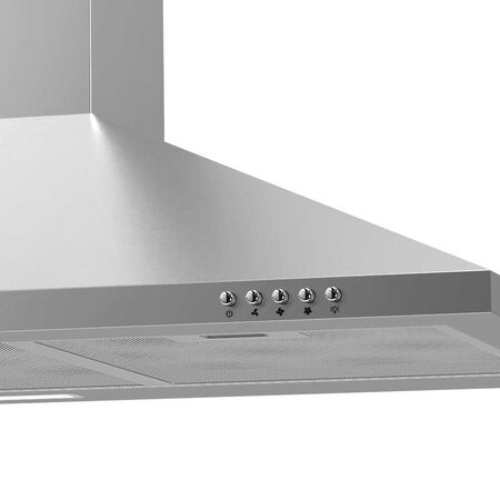 Campana de cocina plateada 120w - Serie dorada