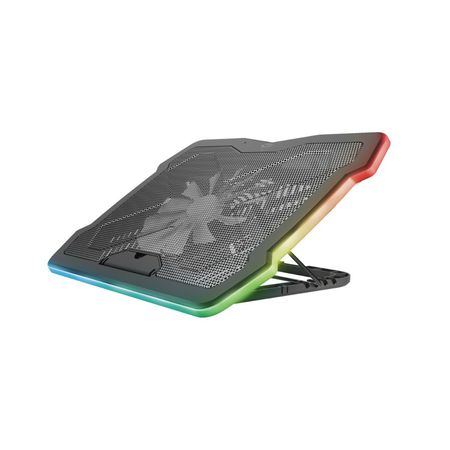 Base Para Notebook Trust Aura Cooler Rgb Negro