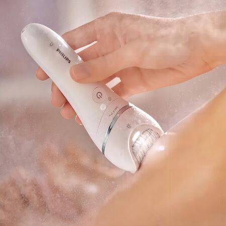 Depiladora Philips Bre700/00 Wet & Dry + 2 Accesorios Blanco Blanco