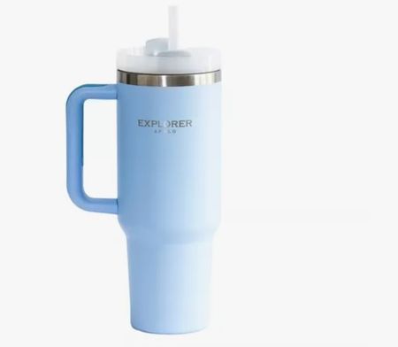 Vaso Termico Quencher 1,18 Lts Explorer Apolo Acero Celeste