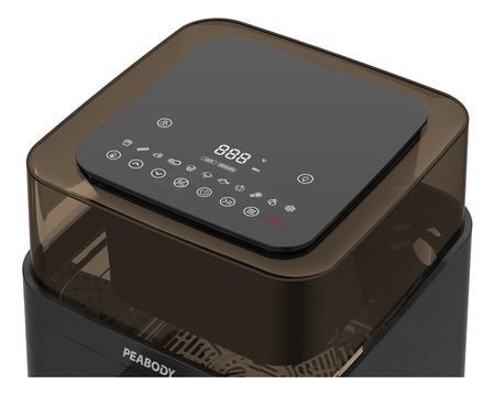 Freidora De Aire Sin Aceite Peabody PE-AFD720N Digital 7,2 Litros Con Temporizador