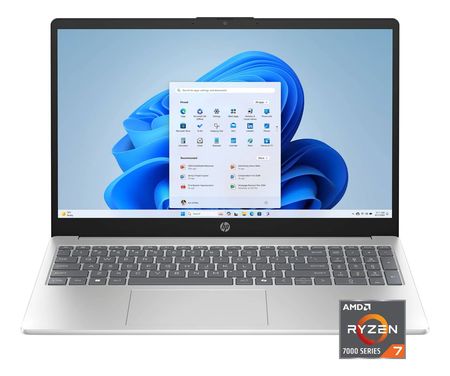 Notebook Hp 15-fc0235dx Amd Ryzen 7 7730u 16gb 512gb Ssd 15.6 Tactil Plateado